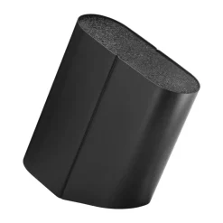 Georg Jensen Alfredo knife block, Stainless steel- Black