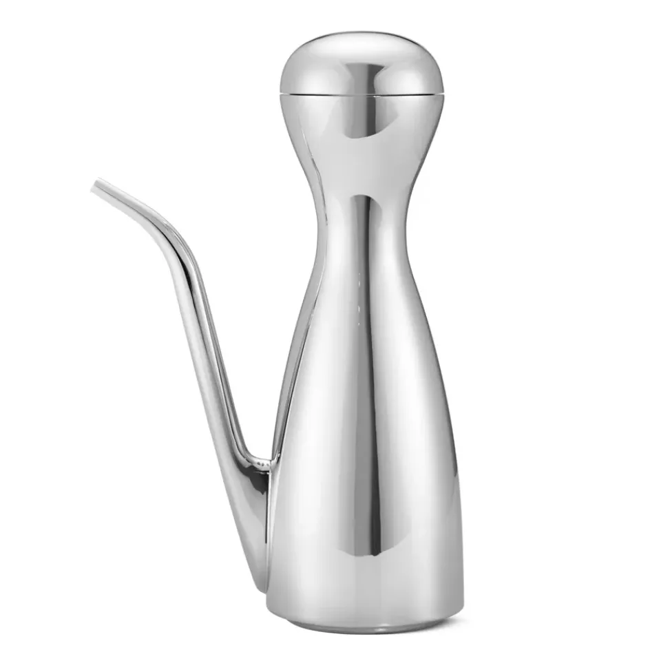 Bottles, Pourers & Drizzlers^Georg Jensen Alfredo oil and vinegar jug, 30 cl Silver-coloured