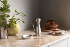Bottles, Pourers & Drizzlers^Georg Jensen Alfredo oil and vinegar jug, 30 cl Silver-coloured