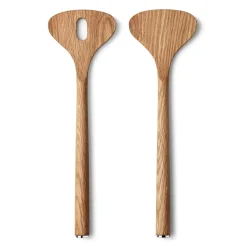 Online Georg Jensen Alfredo salad servers oak, 28 cm Brown