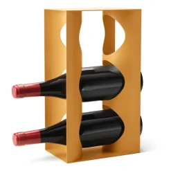 Best Georg Jensen Alfredo wine rack 3 flboxor 33.6x12 cm, Saffron Yellow