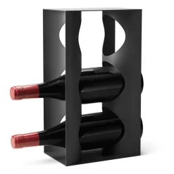 Wine Racks^Georg Jensen Alfredo wine rack 3 flboxor 33.6x12 cm, Black
