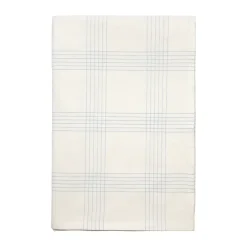 Sale Broste Copenhagen Alice tablecloth, 160x300 cm, Dusty blue-Natural BlueBeige