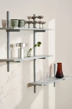 Shelves & Shelving Systems|Shelves & Shelving Systems^Andersen Furniture A-Light Shelf wall shelf Special Edition, Grey 90x21x35 cm Blue