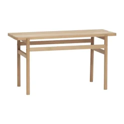 Benches^Hübsch Align bench, Oak Beige