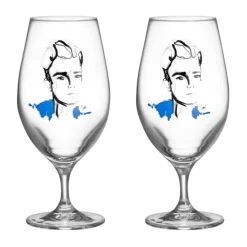 Discount Kosta Boda All about you beer glass 40 cl 2-pack, Celebrate him Transparent