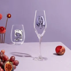 Hot Kosta Boda All about you champagne glass 24 cl 2-pack, forever mine Transparent