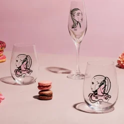 Kosta Boda All about you champagne glass 24 cl 2-pack, forever yours Transparent