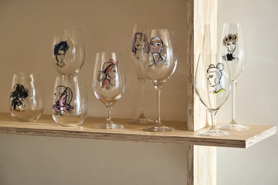 Drinking Glasses & Tumblers^Kosta Boda All about you glass 57 cl 2-pack, love you (pink) Transparent
