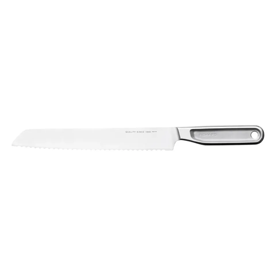 Bread Knives^Fiskars All Steel bread knife, 22 cm Silver-coloured
