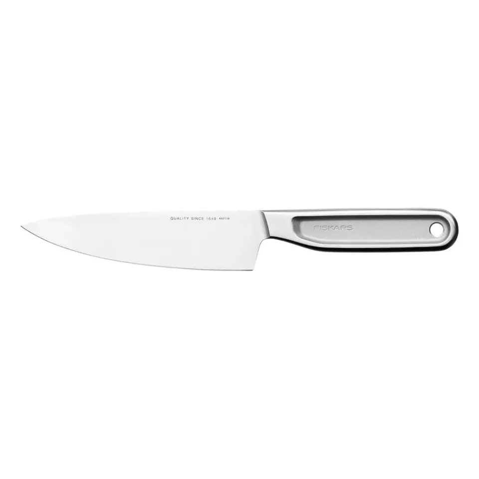 New Fiskars All Steel chef's knife, 13.5 cm Silver-coloured