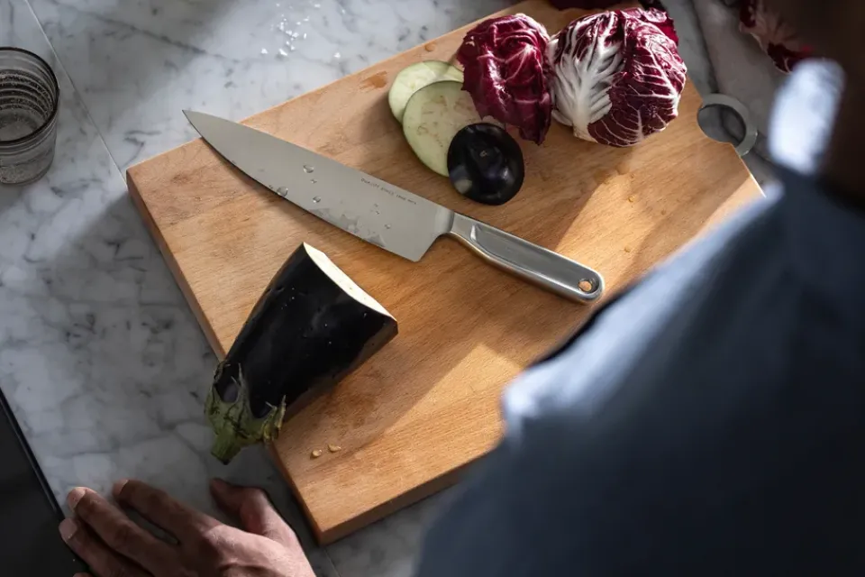 Best Fiskars All Steel chef's knife, 20 cm Silver-coloured