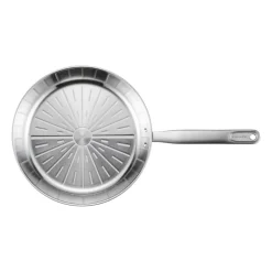 Frying Pans & Skillets^Fiskars All Steel Pure frying pan, 28 cm Silver-coloured