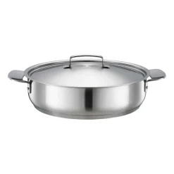 Best Fiskars All Steel roasting dish, 28 cm Silver-coloured