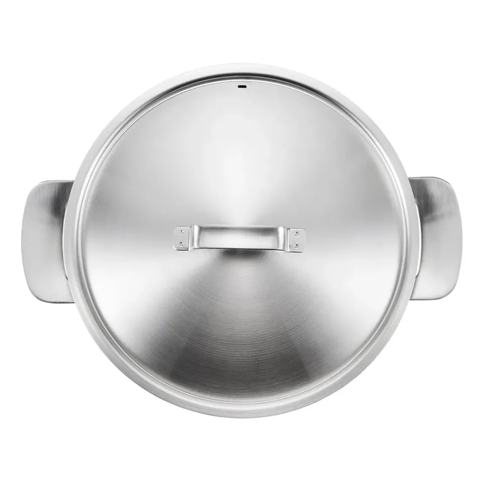 Best Fiskars All Steel roasting dish, 28 cm Silver-coloured