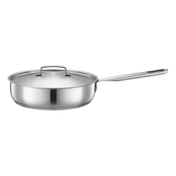 New Fiskars All Steel sauté pan, 26 cm Silver-coloured