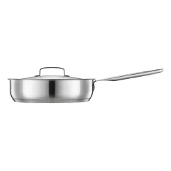 New Fiskars All Steel sauté pan, 26 cm Silver-coloured