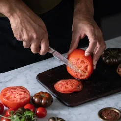 Outlet Fiskars All Steel tomato knife, 12 cm Silver-coloured