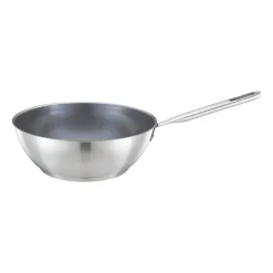 Clearance Fiskars All Steel wok, 28 cm BlackSilver-coloured