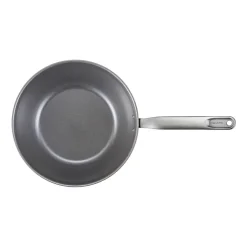 Clearance Fiskars All Steel wok, 28 cm BlackSilver-coloured