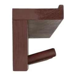 Clothes Hooks & Hangers|Clothes Hooks & Hangers^Scandi Living Alley coat rack with shelf, Burgundy Red