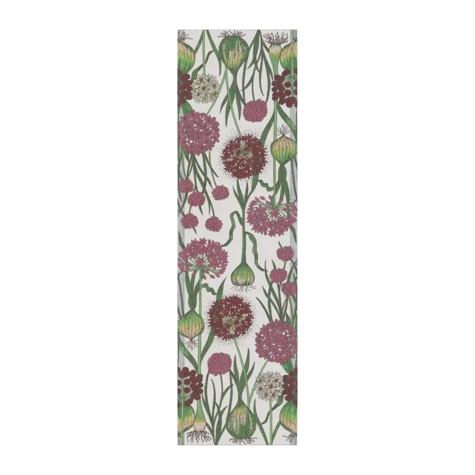 Ekelund Linneväveri Allium table runner 35x120 cm, Multi