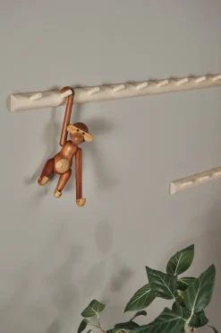 1898 Allsarp hook rack 5 hooks, Oak Beige