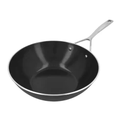 Hot Demeyere Alu Pro 5 Ceraforce wok pan ceramic 5-ply, Ø30 cm Black