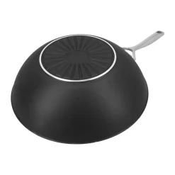 Hot Demeyere Alu Pro 5 Ceraforce wok pan ceramic 5-ply, Ø30 cm Black