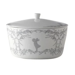 Discount Wik & Walsøe Alv serving terrin with lid, White- Grey