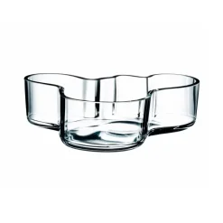 Decorative Bowls^Iittala Alvar Aalto bowl 50x195 mm, clear Transparent
