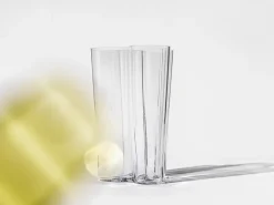 Vases^Iittala Alvar Aalto vase Savoy clear, 251 mm Transparent