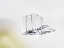 Clearance Iittala Alvar Aalto vase Savoy clear, 160 mm Transparent