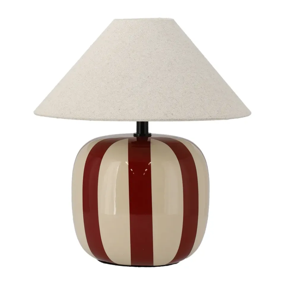 Outlet Scandi Living Alvar table lamp 31 cm, Rust Red