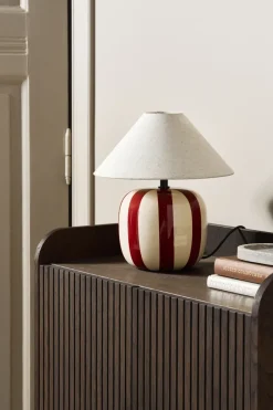 Outlet Scandi Living Alvar table lamp 31 cm, Rust Red