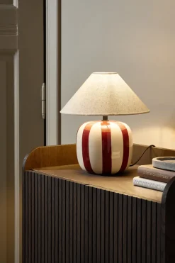 Outlet Scandi Living Alvar table lamp 31 cm, Rust Red