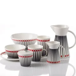 Water Jugs And Carafes^Superliving Amanda jug, white-tomato (red) RedWhite