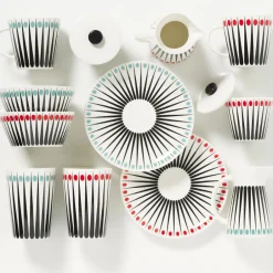 Milk Jugs^Superliving Amanda milk jug, white-aqua BlueBlack