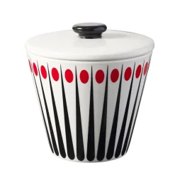 Sale Superliving Amanda sugar bowl, white-tomato (red) RedWhite