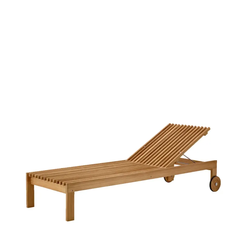 Seating^Cane-line Amaze sun lounger, Teak Brown