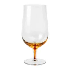 Beer Glasses^Broste Copenhagen Amber beer glass 50 cl, Caramel Brown