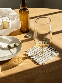 Beer Glasses^Broste Copenhagen Amber beer glass 50 cl, Caramel Brown