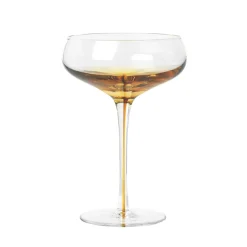 New Broste Copenhagen Amber cocktail glass, 20 cl Yellow