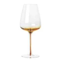Wine Glasses^Broste Copenhagen Amber white wine glass, 40 cl Yellow