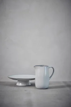 Cake Stands^Lene Bjerre Amera cake platter Ø32.5 cm, White sands Beige