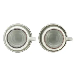 Glögg & Mulled Wine Mugs|Espresso Cups^Lene Bjerre Amera espressocup with saucer, sands White