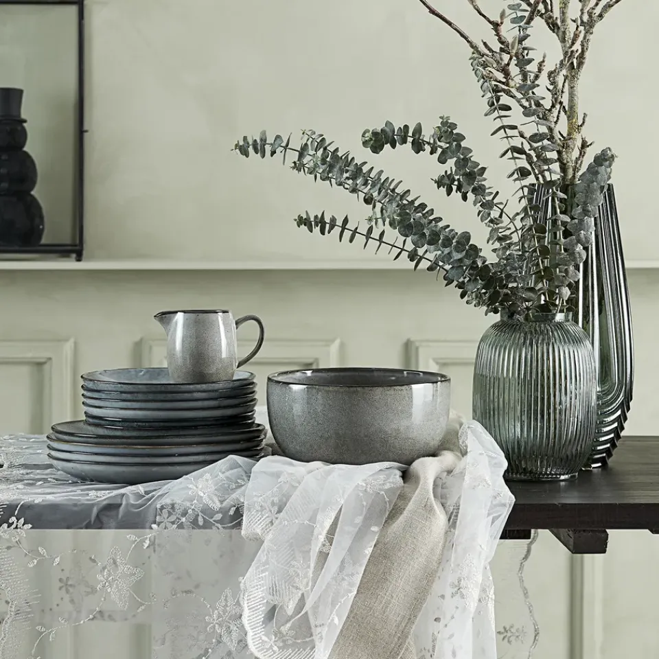 Milk Jugs^Lene Bjerre Amera sauce boat 30 cl, Grey