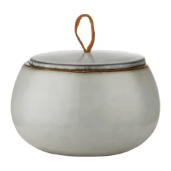 Storage Jars^Lene Bjerre Amera storage jar with lid, Ø11.5 cm Grey