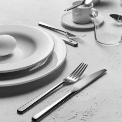 Outlet Alessi Amici dessert fork, Stainless steel Silver-coloured