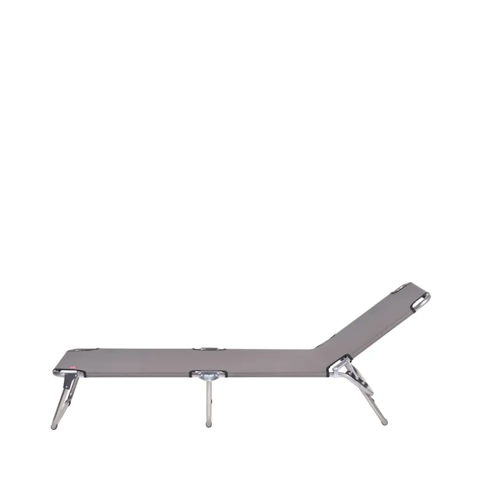 Seating^Fiam Amigo sun lounger, Fabric continente-aluminium frame Brown